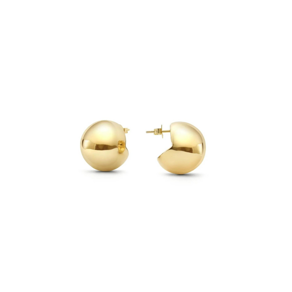 Single Etoile Earrings Gold Louve Luxury Maison Muguet Designer