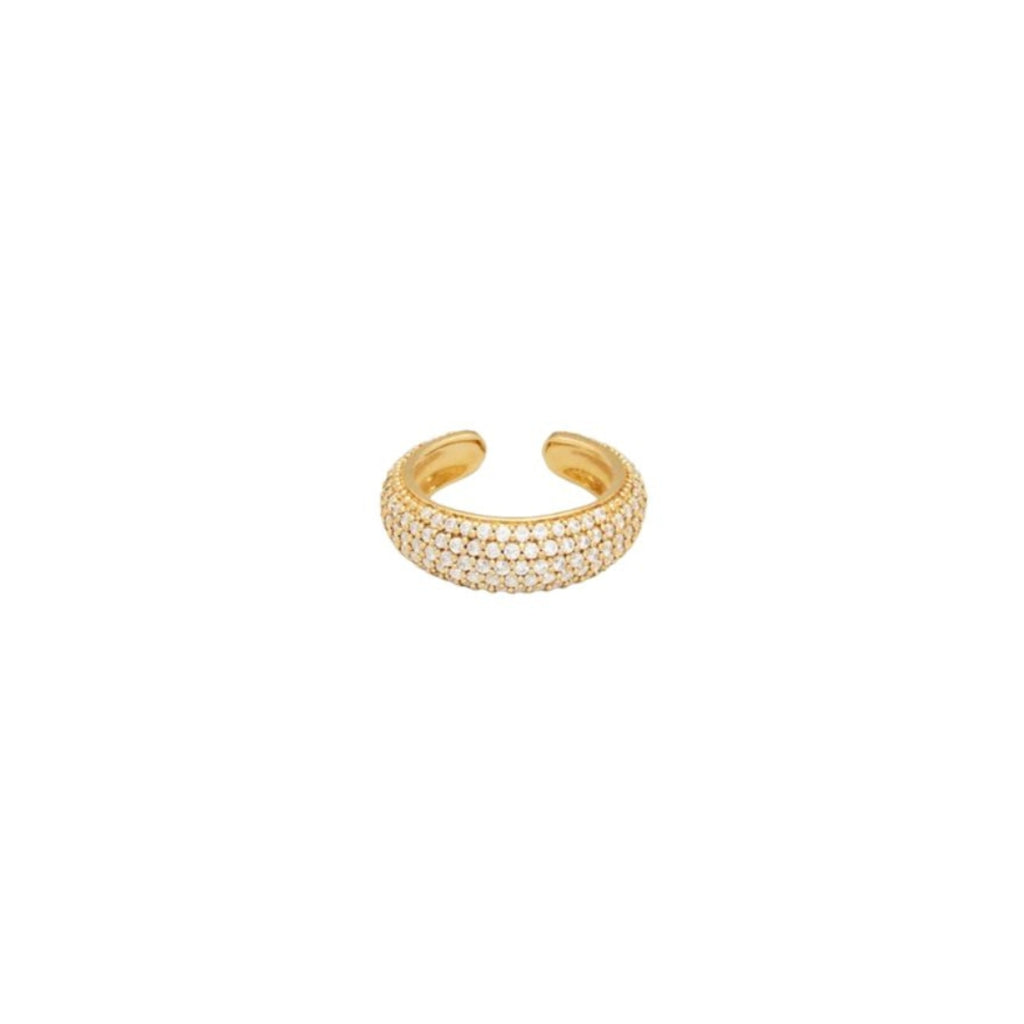 Tom Wood Ear Cuff Thick Zirconia SMALL  Gold 