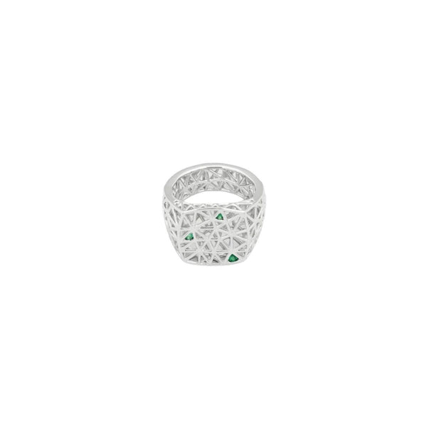 Mesh Ring Fern Green by Tom Wood | Maison Muguet – Maison Muguet