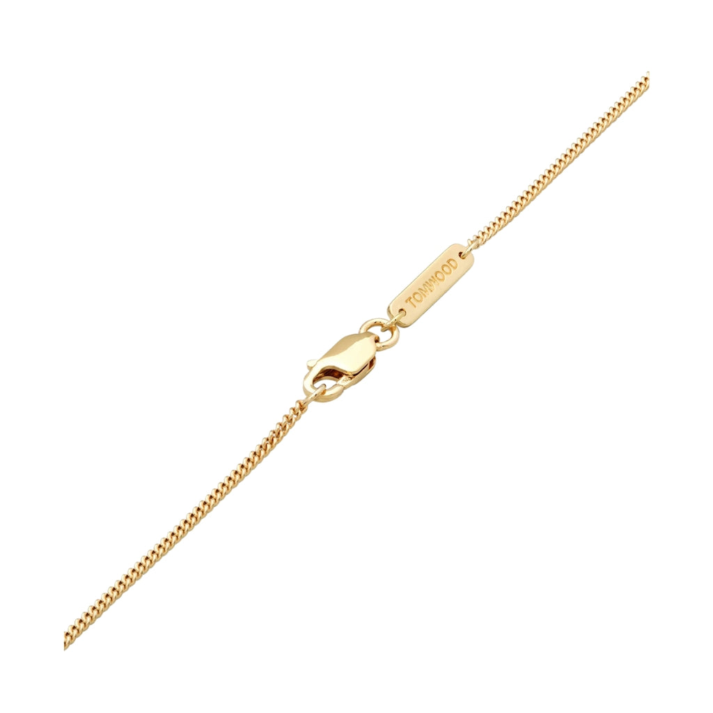 Tom Wood Bao Pendant Gold