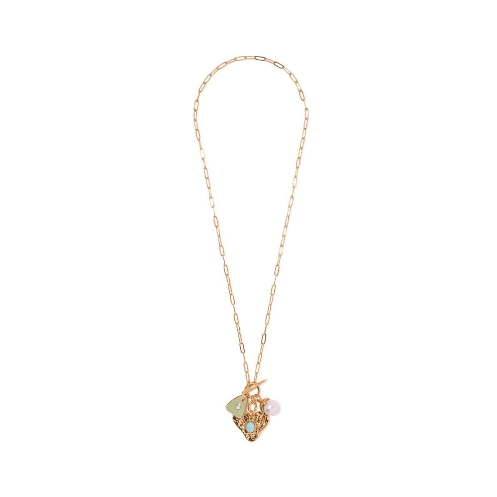 Treasure Heart Pendant_Necklace_Gold_Lizzie Fortunato