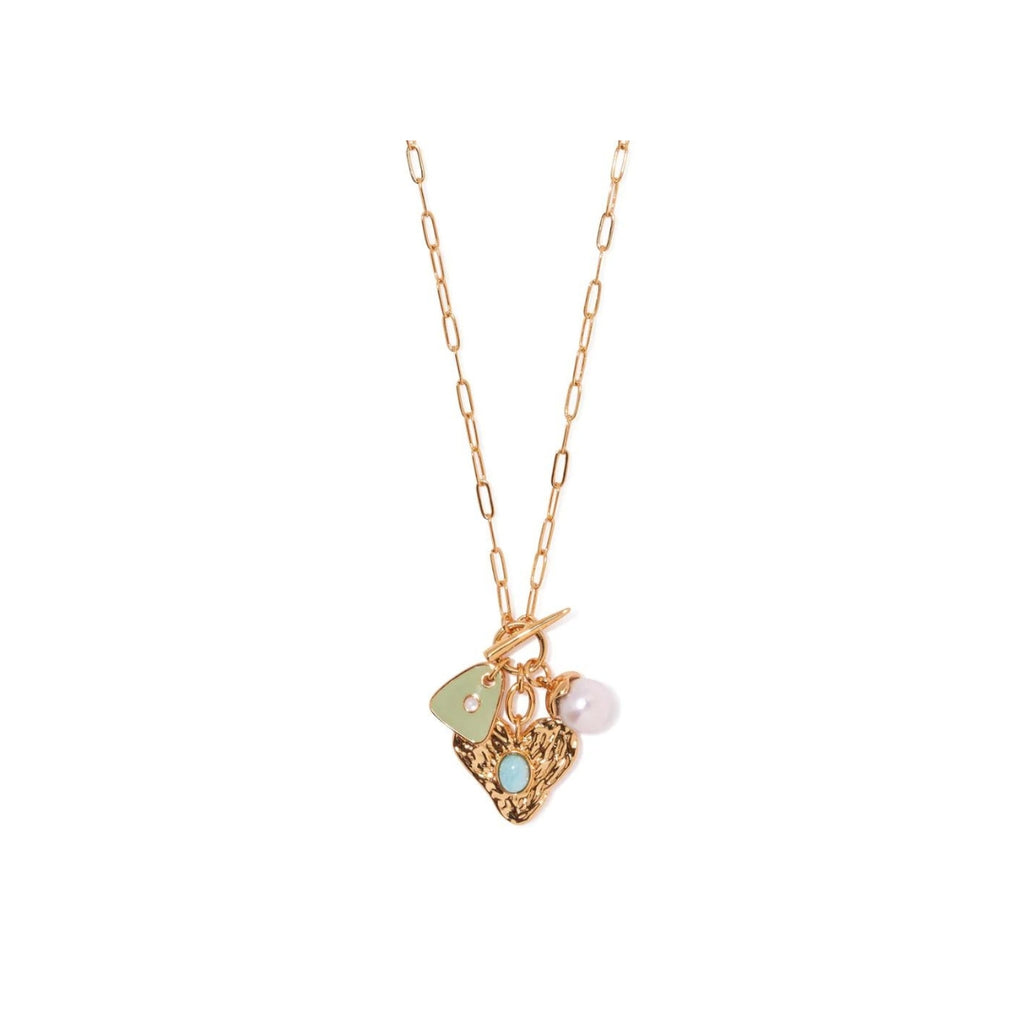 Treasure Heart Pendant_Necklace_Gold_Lizzie Fortunato