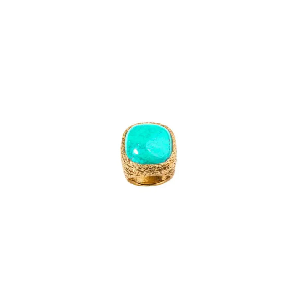 Turquoise miki ring Aurelie Bidermann_maison_muguet luxury fashion designer retailer