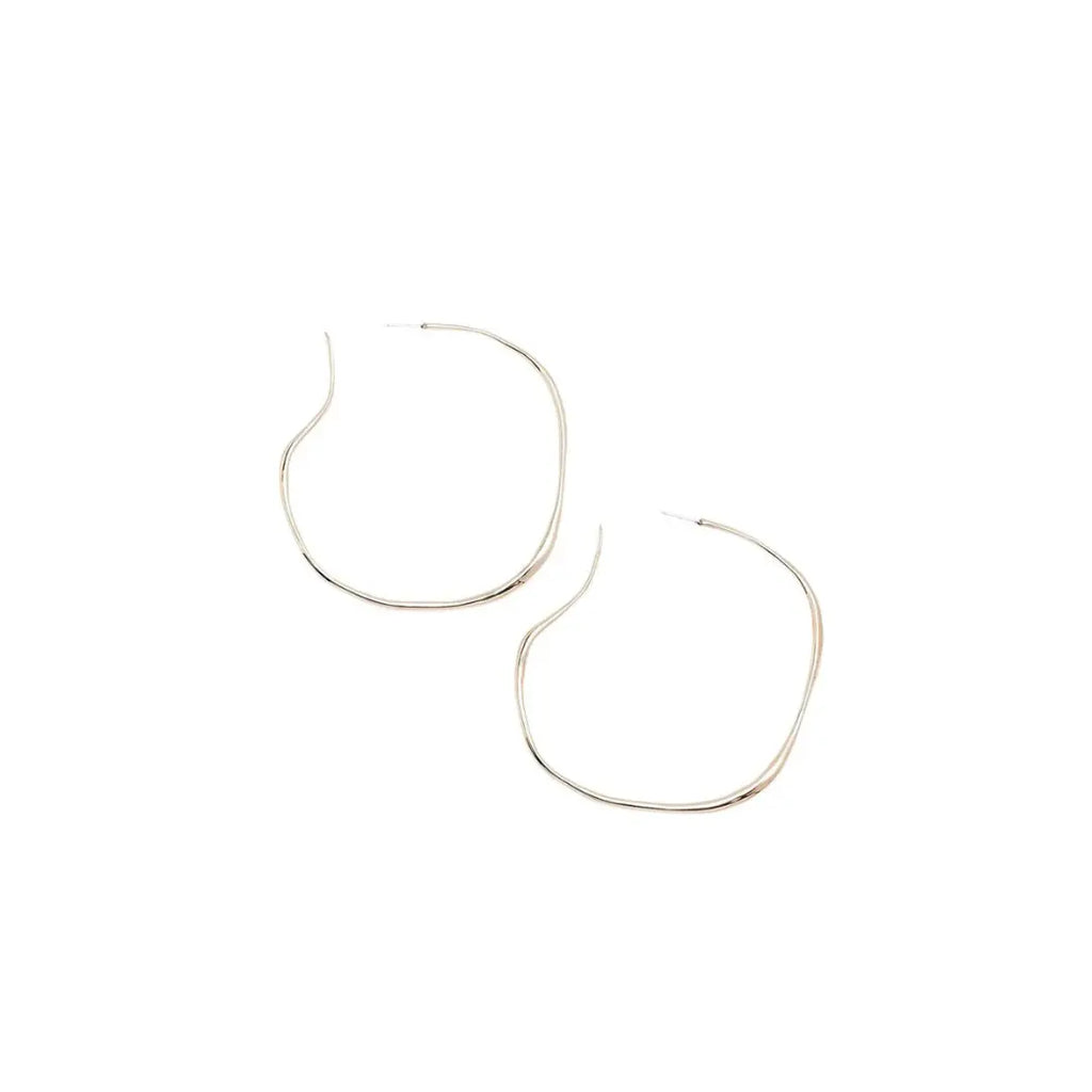 Vero Hoops Large maison muguet jewelry earrings faris fashion retailer designer