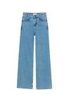 BITEs eco-friendly denim range offers three cuts of sustainable denim made from organic cotton in Italy with low-impact washes, including The Wide, a contemporary silhouette made in Trestina.