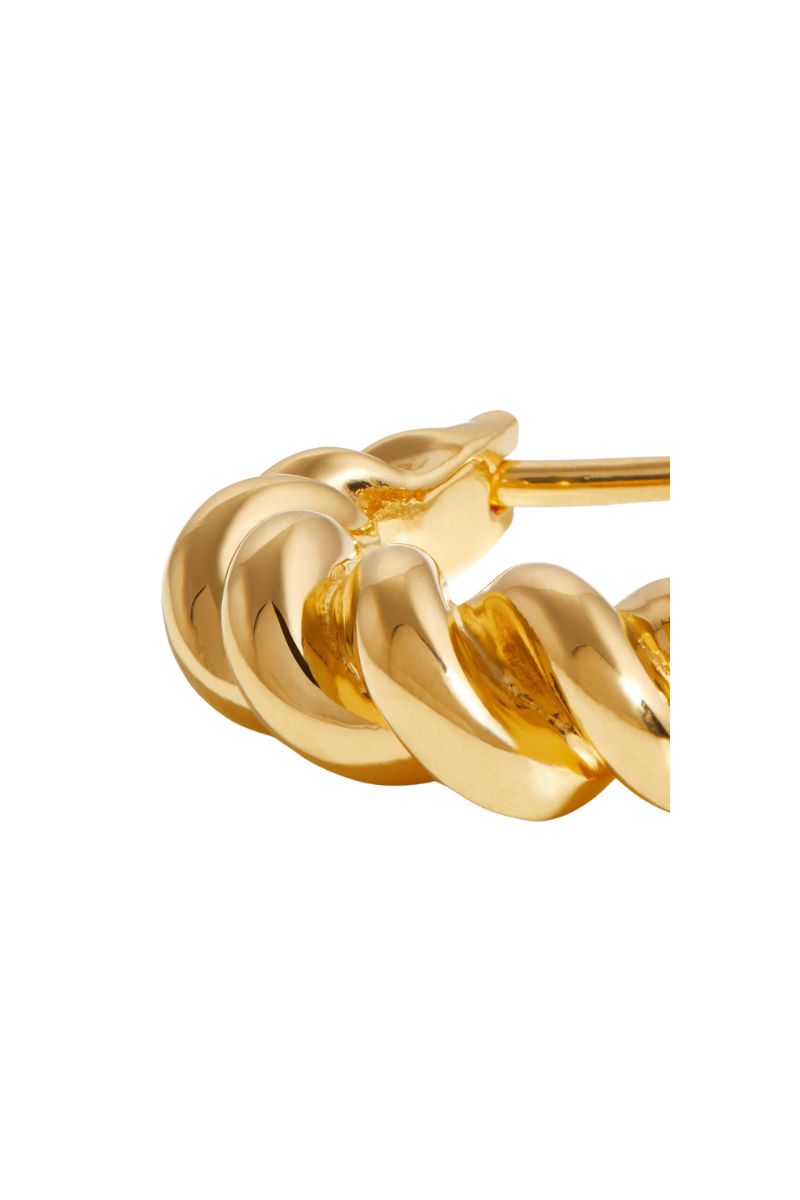 Gold Mini Tidal Hoops