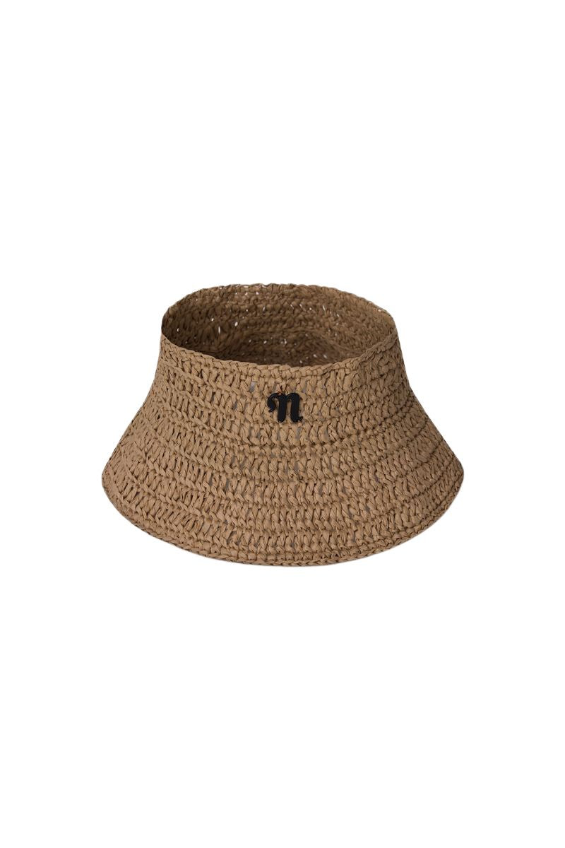 Lamont Cut Out Hat Beige