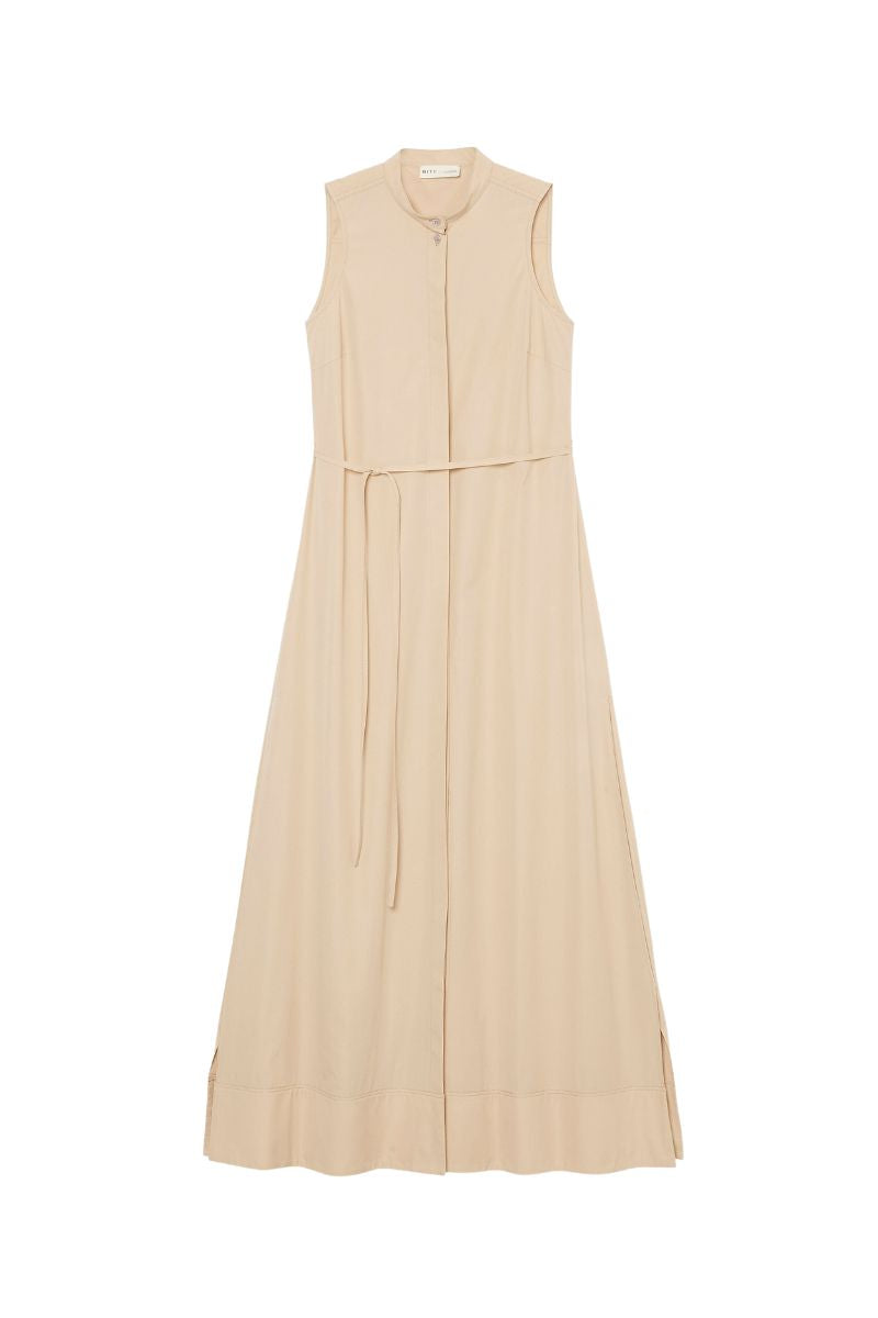 Sleeveless Shirt Dress Rose Dust