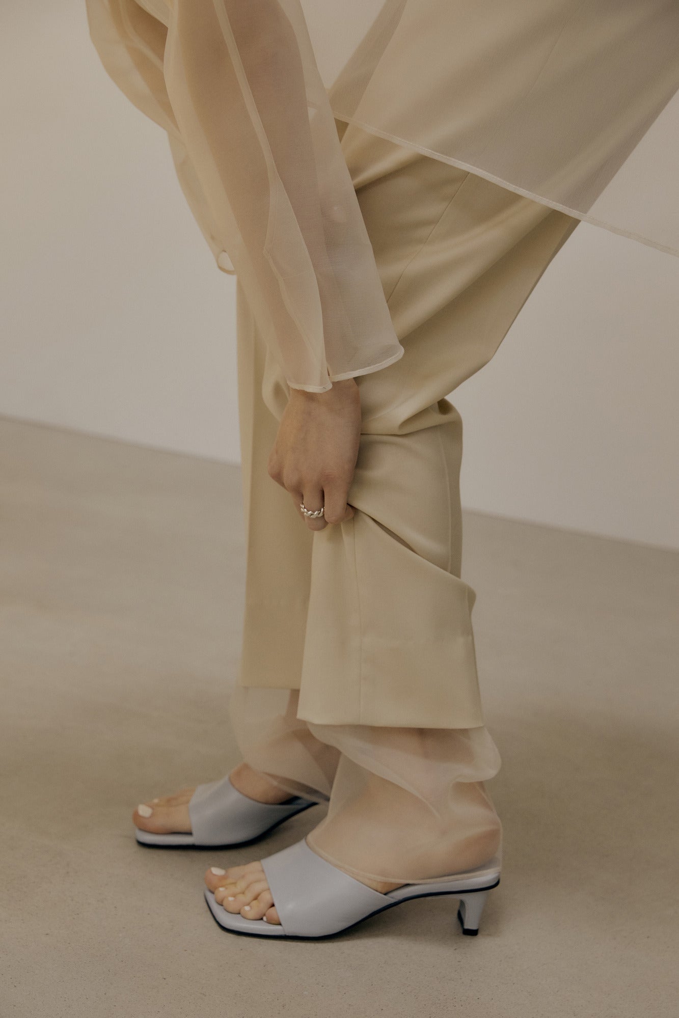 Layered Trouser Nude