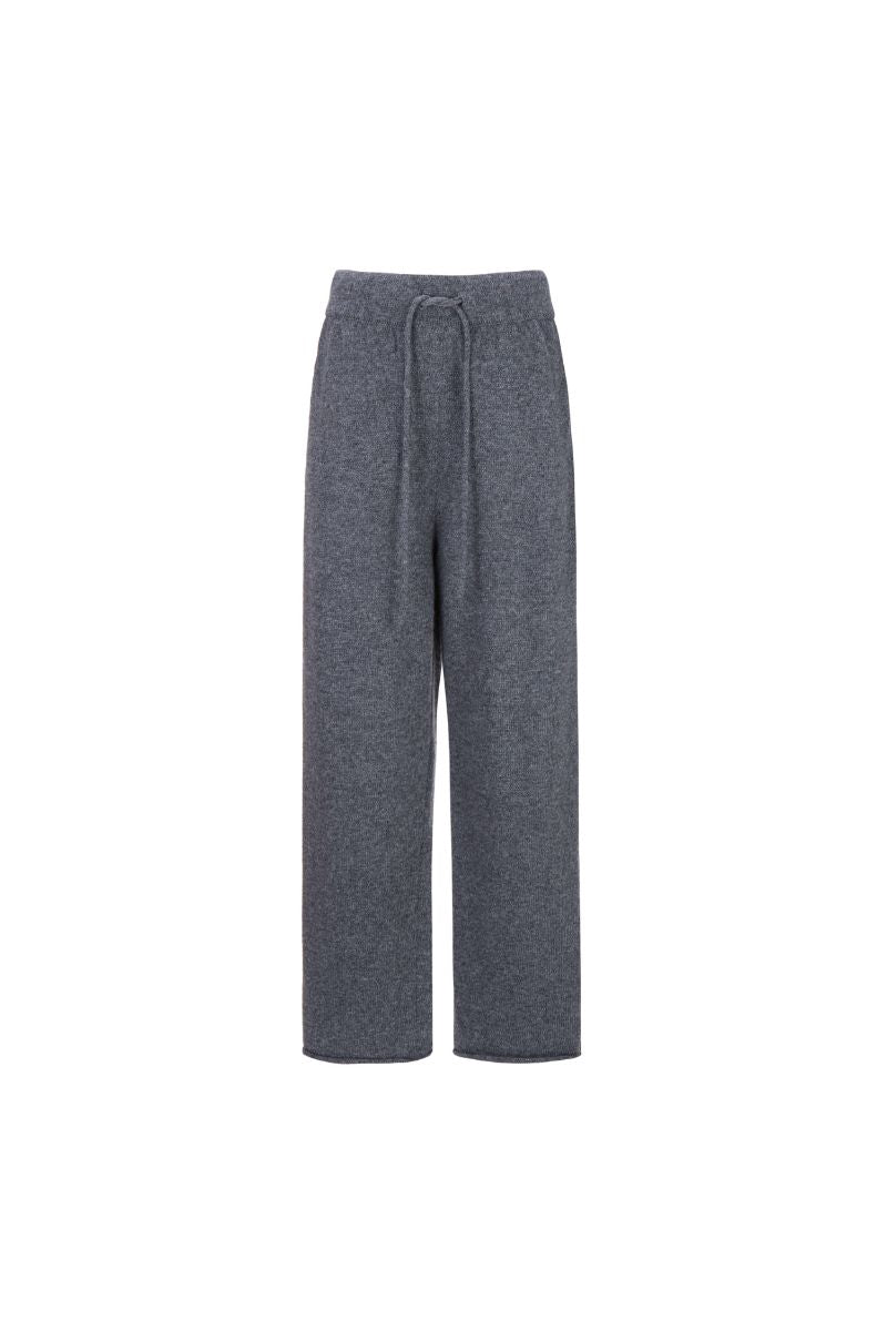 Alpaca Blend Easy Pants Gray