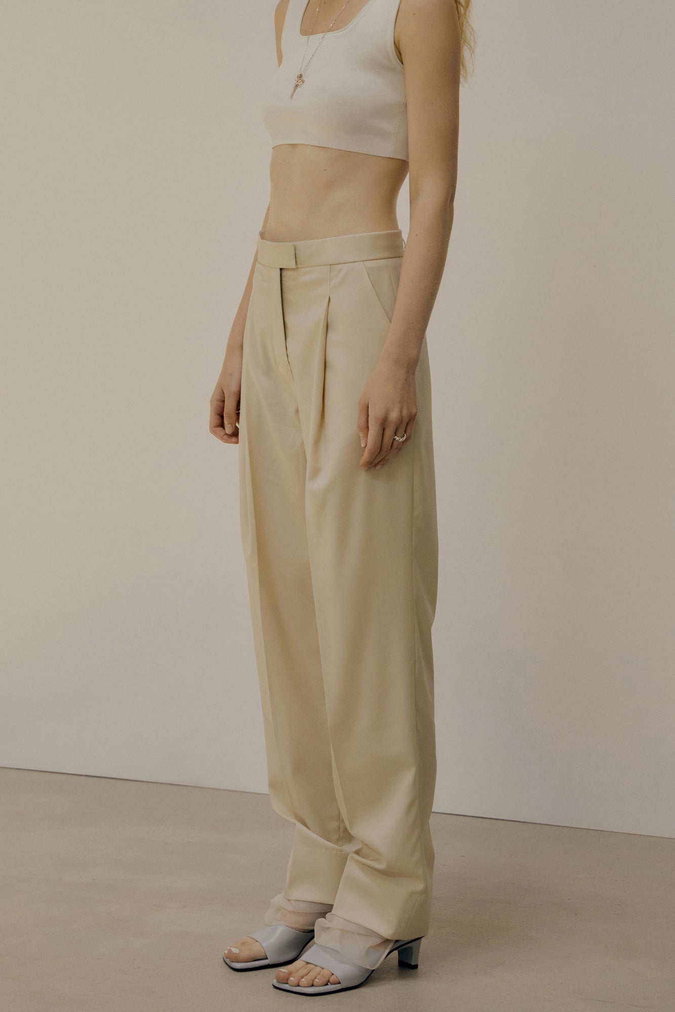 Layered Trouser Nude