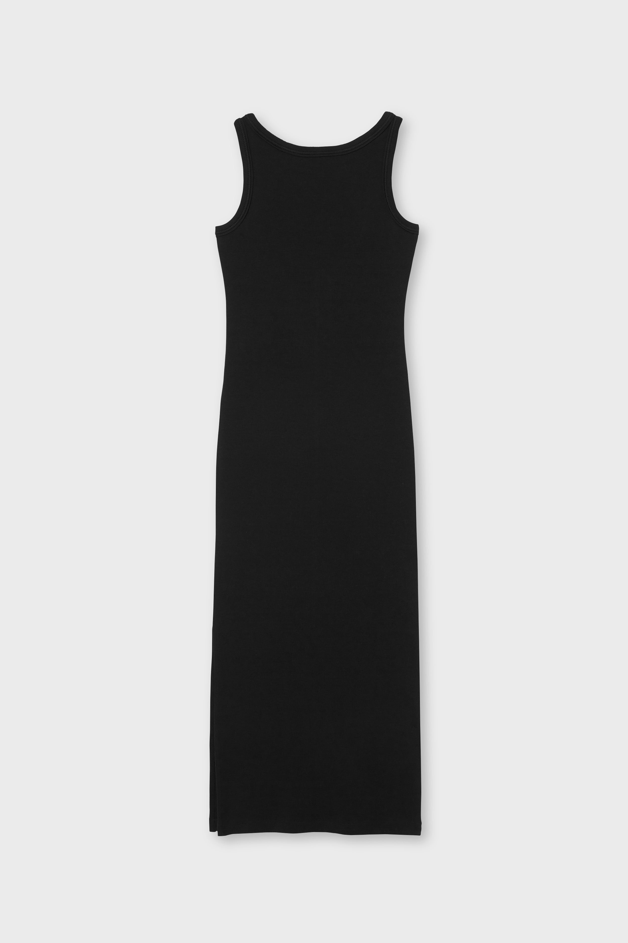 Slender Binding Dress Black